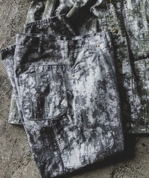 BEAMS PLUS | スーピマ ヘリンボーン プリント ワークパンツ(その他パンツ)