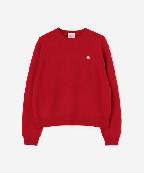 DANTON | ラムウール クルーネックニットプルオーバー WOMEN（ニット
