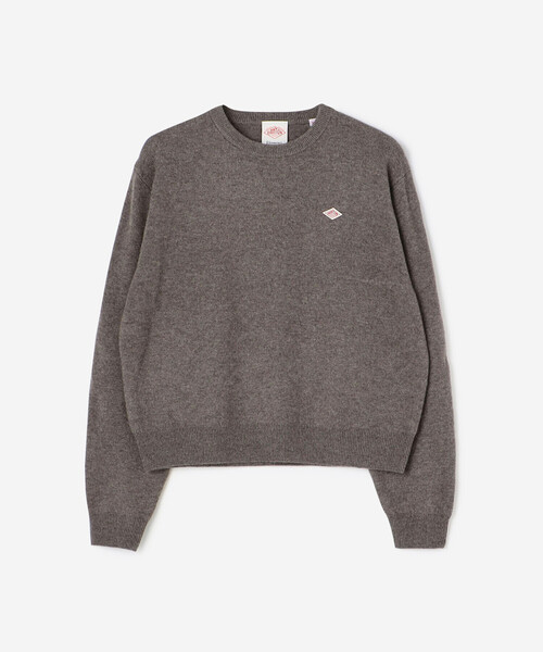 DANTON | ラムウール クルーネックニットプルオーバー WOMEN（ニット