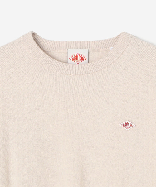 DANTON | ラムウール クルーネックニットプルオーバー WOMEN（ニット