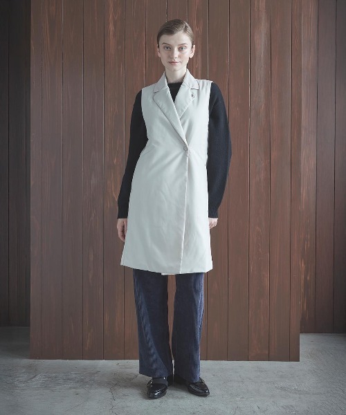 撥水中綿テーラードベスト（ベスト）｜STUDIO PICONE（スタジオ