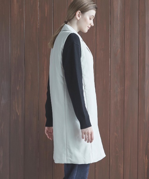 撥水中綿テーラードベスト（ベスト）｜STUDIO PICONE（スタジオ