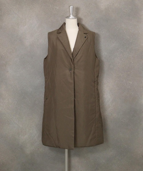 撥水中綿テーラードベスト（ベスト）｜STUDIO PICONE（スタジオ