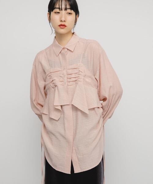 ビスチェSETドロストシャツ（シャツ/ブラウス）｜KBF（ケイビーエフ