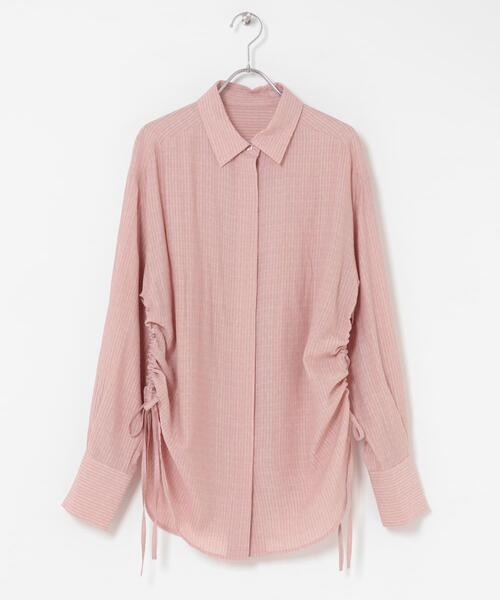 KBF（ケイビーエフ）の「ビスチェSETドロストシャツ（シャツ/ブラウス・レディース・オフホワイト/ピンク/ベージュ系その他・ONE）」の21枚目の写真