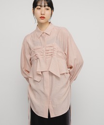 KBF | ビスチェSETドロストシャツ(シャツ/ブラウス)