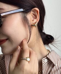 DouDou | 【インフルエンサーOKOCHI企画】トライアングルイヤリング(イヤリング)