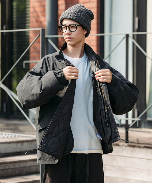 限定展開 ビッグシルエット ライナーセット ショートモッズコート