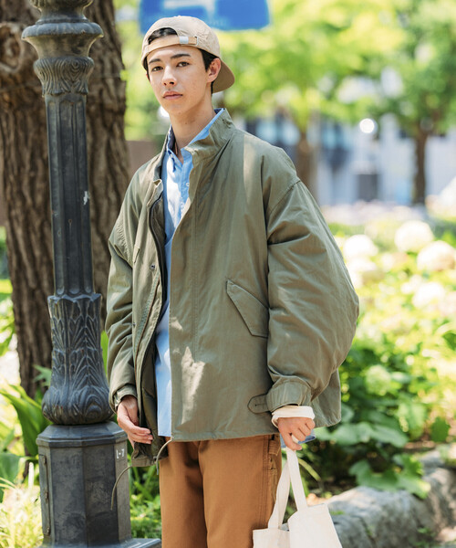 限定展開 ビッグシルエット ライナーセット ショートモッズコート