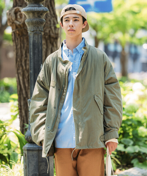 限定展開 ビッグシルエット ライナーセット ショートモッズコート