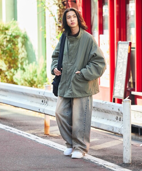 新品 FREAK'S STORE ショートモッズコート/ブルゾン＆ライナーセット FREAK'S STORE（フリークスストア）の「限定展開 ビッグ