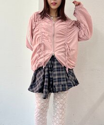 w closet | 【25AW/2サイズ展開】リボンラインZIPブルゾン(ブルゾン)