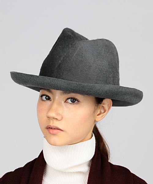 帽子 KIJIMA TAKAYUKI BEAVER HAIR FELT HAT Rabbit hair felt hat-ラビットヘアーフェルトハット-KIJIMA
