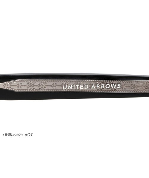 UNITED ARROWS（ユナイテッドアローズ）の「Zoff｜UNITED ARROWS｜ウェリントン型 メガネ [Casual] 伊達メガネ 度付き[レンズ交換券付き]ユニセックス  ユナイテッドアローズ（メガネ・レディース・ブラック/グレー/ブラウン系その他5・FREE）」の7枚目の写真