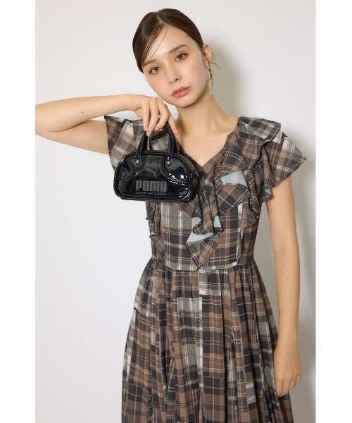 rienda（リエンダ）の「PUMA 1976マイクログリップバッグ（ショルダーバッグ・レディース・ブラック/レッド・FREE）」の3枚目の写真