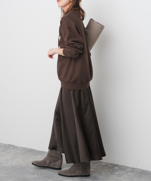 セール】サテンフレアスカート（スカート）｜Spick & Span（スピック