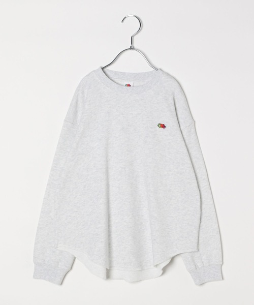 FRUIT OF THE LOOM（フルーツオブザルーム）の「【Fruit Of The Loom】別注スウェットプルオーバー(KIDS)（スウェット・キッズ・グリーン/オートミール/チャコール・110cm/120cm/130cm/140cm/150cm）」の10枚目の写真