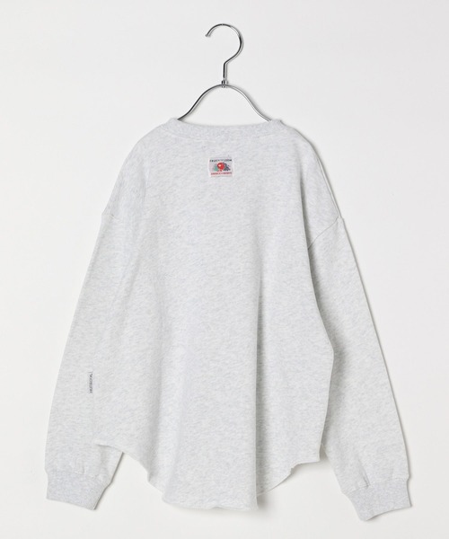 FRUIT OF THE LOOM（フルーツオブザルーム）の「【Fruit Of The Loom】別注スウェットプルオーバー(KIDS)（スウェット・キッズ・グリーン/オートミール/チャコール・110cm/120cm/130cm/140cm/150cm）」の11枚目の写真
