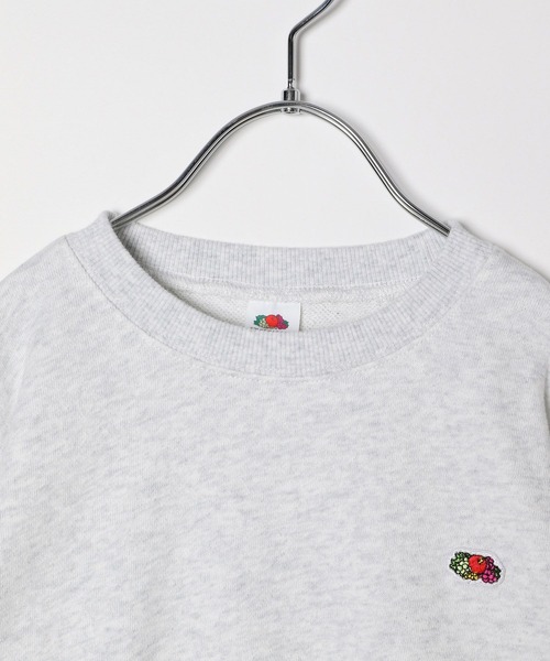 FRUIT OF THE LOOM（フルーツオブザルーム）の「【Fruit Of The Loom】別注スウェットプルオーバー(KIDS)（スウェット・キッズ・グリーン/オートミール/チャコール・110cm/120cm/130cm/140cm/150cm）」の12枚目の写真