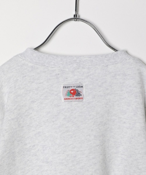 FRUIT OF THE LOOM（フルーツオブザルーム）の「【Fruit Of The Loom】別注スウェットプルオーバー(KIDS)（スウェット・キッズ・グリーン/オートミール/チャコール・110cm/120cm/130cm/140cm/150cm）」の16枚目の写真