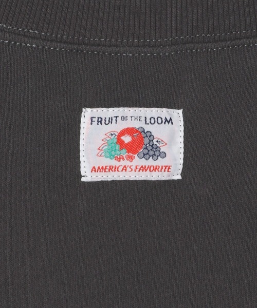 FRUIT OF THE LOOM（フルーツオブザルーム）の「【Fruit Of The Loom】別注スウェットプルオーバー(KIDS)（スウェット・キッズ・グリーン/オートミール/チャコール・110cm/120cm/130cm/140cm/150cm）」の19枚目の写真