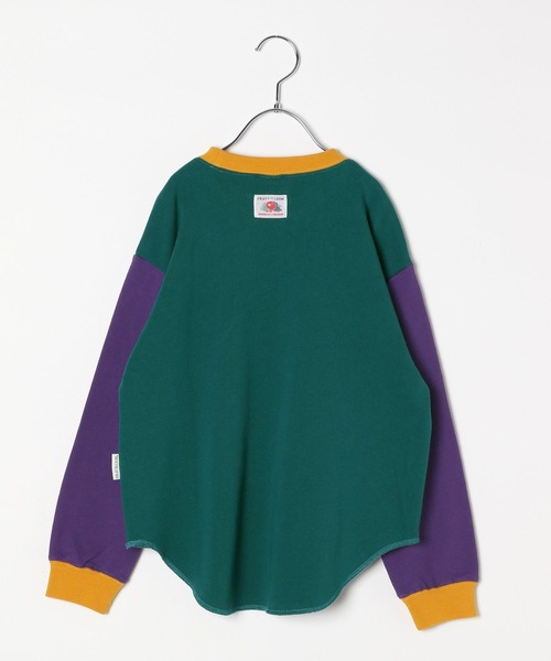 FRUIT OF THE LOOM（フルーツオブザルーム）の「【Fruit Of The Loom】別注スウェットプルオーバー(KIDS)（スウェット・キッズ・グリーン/オートミール/チャコール・110cm/120cm/130cm/140cm/150cm）」の22枚目の写真