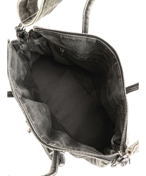 GYDA（ジェイダ）の「vintage like denim BAG（ハンドバッグ・レディース・ブルー/ブラック・FREE）」の7枚目の写真