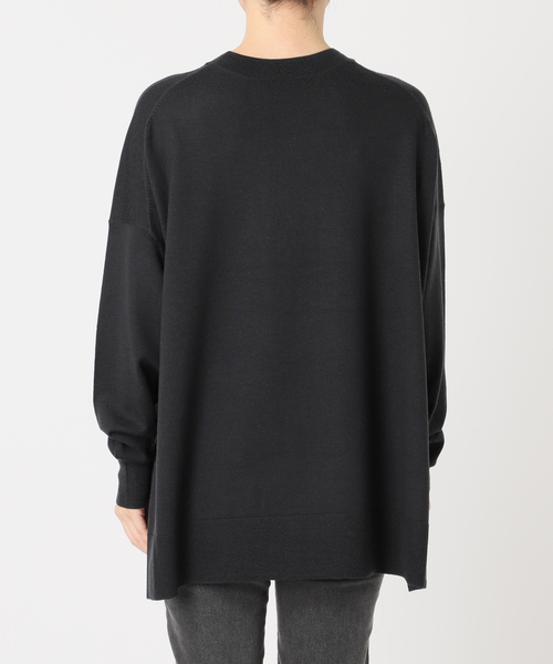 セール】《一部WEB限定追加 / 新色》BiellaYarnワイドクルーネックプル