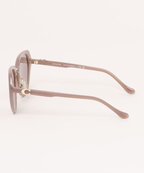 COACH(コーチ)の「マキシ スカルプテッド C オーバーサイズド ラウンド サングラス(サングラス・レディース・グレー系その他・ONE)」の7枚目の写真