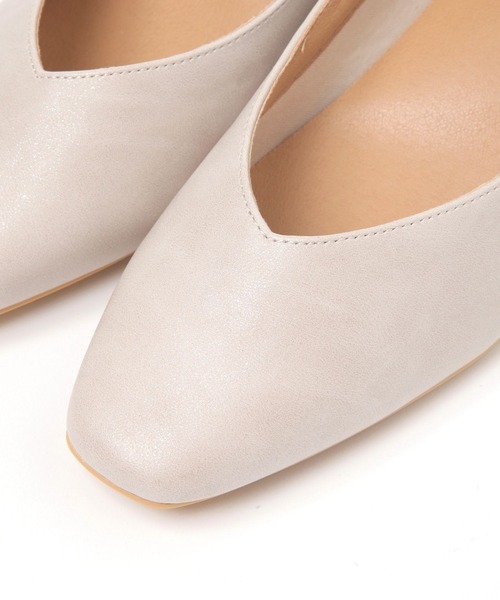 GLOBAL WORK(グローバルワーク)の「らくっションヒールアソートパンプス/579576(パンプス・レディース・ブラック系その他/アイボリー系8/ブラック系1/ベージュ系その他2/ブラック系9/ブラック系・LARGE/MEDIUM)」の9枚目の写真