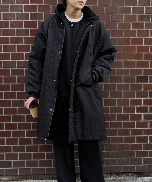 DRAW(ドロー)の「DRAW(ドロー) / モンスターロングパデットジャケット(ブルゾン・レディース・アイボリー/グレー/ブラック・MEDIUM/LARGE)」の13枚目の写真