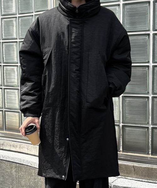 DRAW(ドロー)の「DRAW(ドロー) / モンスターロングパデットジャケット(ブルゾン・レディース・アイボリー/グレー/ブラック・MEDIUM/LARGE)」の8枚目の写真