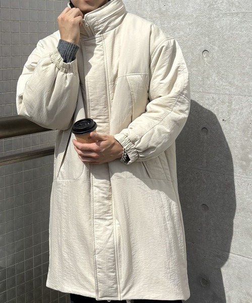 DRAW(ドロー)の「DRAW(ドロー) / モンスターロングパデットジャケット(ブルゾン・レディース・アイボリー/グレー/ブラック・MEDIUM/LARGE)」の21枚目の写真