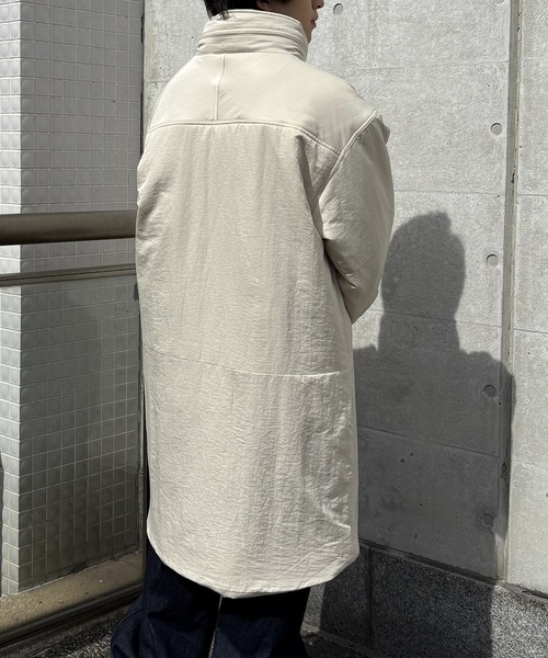 DRAW(ドロー)の「DRAW(ドロー) / モンスターロングパデットジャケット(ブルゾン・レディース・アイボリー/グレー/ブラック・MEDIUM/LARGE)」の15枚目の写真