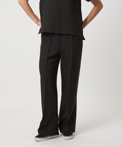 UNITED ARROWS & SONS by DAISUKE OBANA（ユナイテッドアローズアンドサンズバイダイスケオバナ）の「＜D.O UNITED ARROWS BY DAISUKE OBANA for WOMEN＞ Ⅰ CR WIDE PANTS/パンツ（その他パンツ・レディース・ブラック/ダークグリーン・M/S）」の7枚目の写真