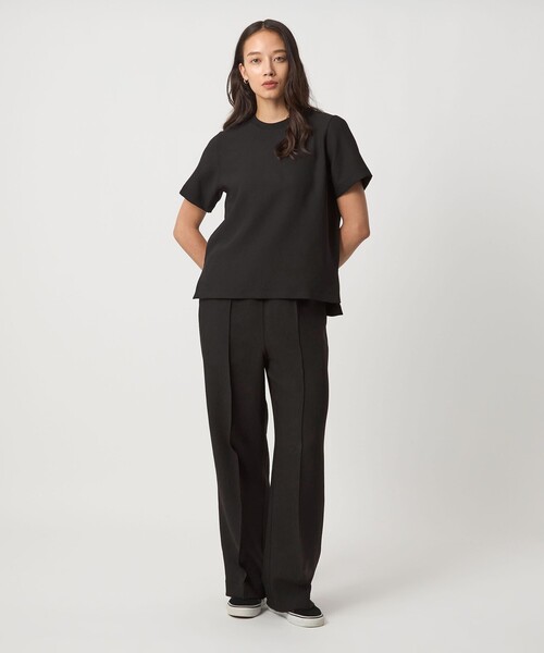 UNITED ARROWS & SONS by DAISUKE OBANA（ユナイテッドアローズアンドサンズバイダイスケオバナ）の「＜D.O UNITED ARROWS BY DAISUKE OBANA for WOMEN＞ Ⅰ CR WIDE PANTS/パンツ（その他パンツ・レディース・ブラック/ダークグリーン・M/S）」の9枚目の写真