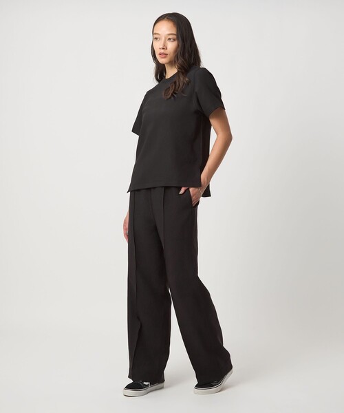 UNITED ARROWS & SONS by DAISUKE OBANA（ユナイテッドアローズアンドサンズバイダイスケオバナ）の「＜D.O UNITED ARROWS BY DAISUKE OBANA for WOMEN＞ Ⅰ CR WIDE PANTS/パンツ（その他パンツ・レディース・ブラック/ダークグリーン・M/S）」の10枚目の写真