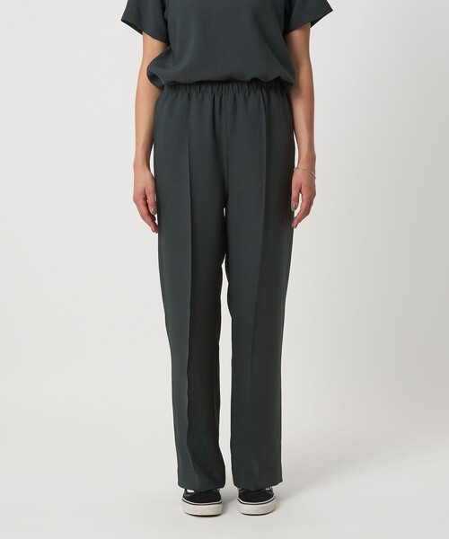 UNITED ARROWS & SONS by DAISUKE OBANA（ユナイテッドアローズアンドサンズバイダイスケオバナ）の「＜D.O UNITED ARROWS BY DAISUKE OBANA for WOMEN＞ Ⅰ CR WIDE PANTS/パンツ（その他パンツ・レディース・ブラック/ダークグリーン・M/S）」の11枚目の写真