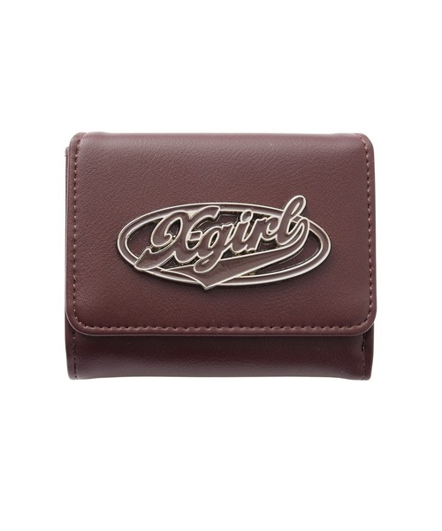 xoxo...ページ COLOR OVAL LOGO BUCKLE MINI WALLET（財布）｜X-girl（エックスガール