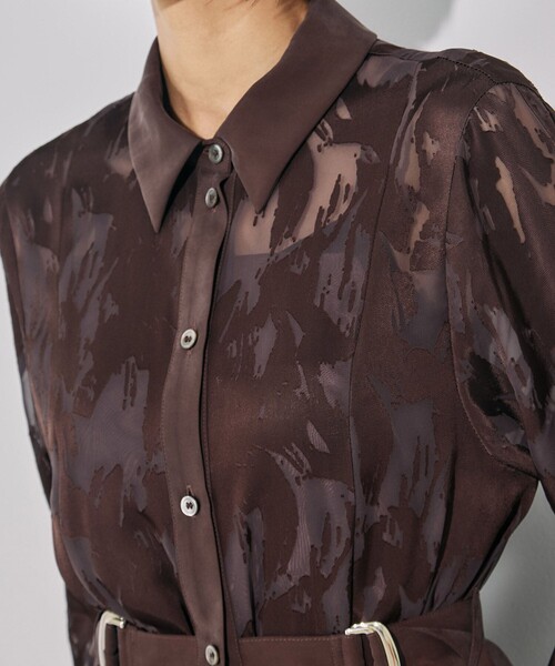 オパールコンビワンピース｜オケージョン/シアー/シャツ