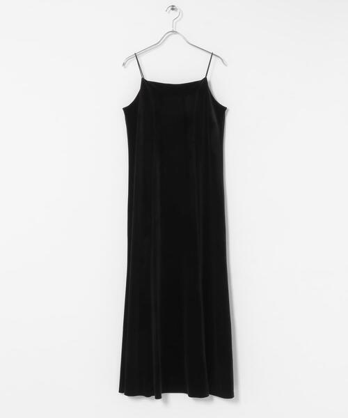 URBAN RESEARCH ROSSO WOMEN(アーバンリサーチ ロッソ)の「kaene シアージャケットセットベロアドレス(ワンピース・レディース・ブラウン/ブラック・36)」の3枚目の写真