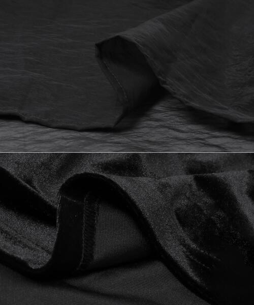 URBAN RESEARCH ROSSO WOMEN(アーバンリサーチ ロッソ)の「kaene シアージャケットセットベロアドレス(ワンピース・レディース・ブラウン/ブラック・36)」の5枚目の写真