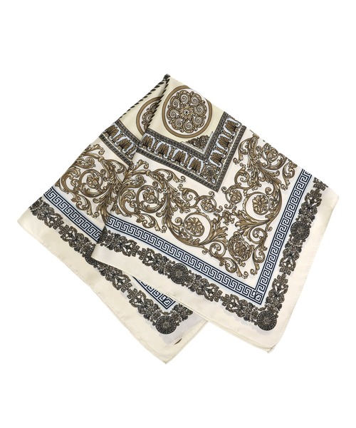 MIAN （ミアン）の「クラシカルデザインマルチスカーフ（バンダナ/スカーフ・レディース・アイボリー・FREE）」の11枚目の写真