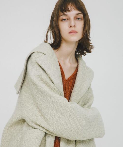 sailor collar coat（その他アウター）｜LAATO（ラート）の