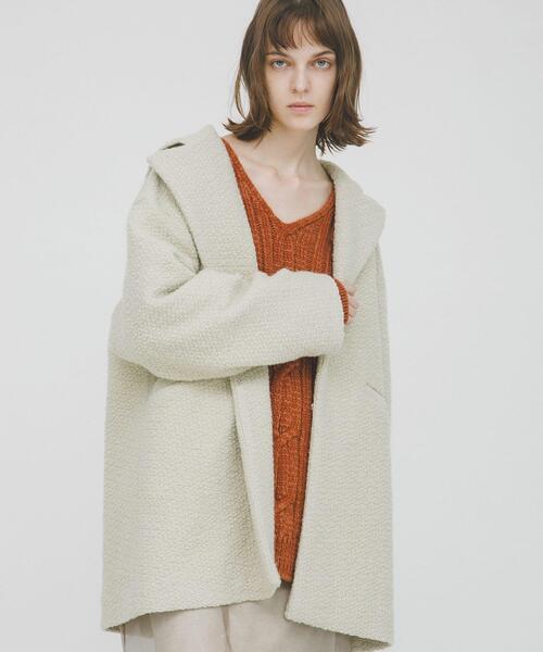 LAATO(ラート)の「sailor collar coat(その他アウター・レディース・ブラウン/マスタード・FREE)」の5枚目の写真