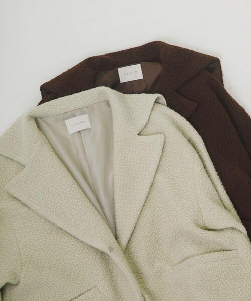 LAATO(ラート)の「sailor collar coat(その他アウター・レディース・ブラウン/マスタード・FREE)」の11枚目の写真