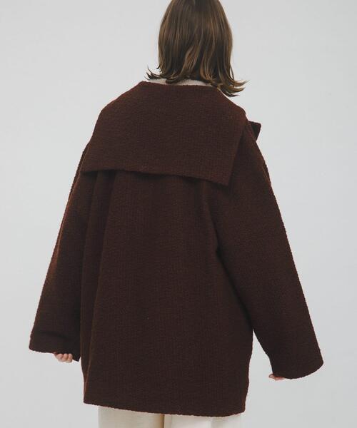 LAATO(ラート)の「sailor collar coat(その他アウター・レディース・ブラウン/マスタード・FREE)」の22枚目の写真