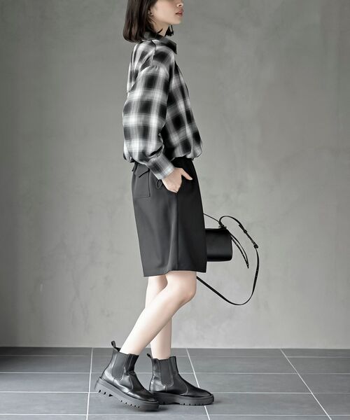 rps（アールピーエス）の「タックショートパンツ（その他パンツ・レディース・ブラック/ブラウン・フリー）」の6枚目の写真