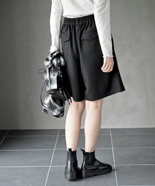 rps（アールピーエス）の「タックショートパンツ（その他パンツ・レディース・ブラック/ブラウン・フリー）」の9枚目の写真