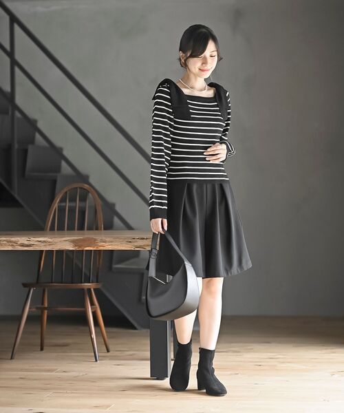 rps（アールピーエス）の「タックショートパンツ（その他パンツ・レディース・ブラック/ブラウン・フリー）」の12枚目の写真